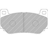 Ferodo Racing Pastillas de freno de disco DS2500 FRP3085H
