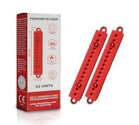 FEROSTICKER Pequeño Extintor Automático - Protección Contra Incendios para el Hogar, No Tóxica, Compacta y Sin Mantenimiento para Cajas Eléctricas, Generadores Solares, Vehículos y Baterías (2 Piezas)