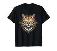 Feroz Bobcat Wildcat Head Feroz Depredador Espíritu Camiseta
