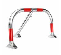FERPASA® - Valla de Parking Acero Inoxidable con Portacandado - Barrera de Aparcamiento para Garaje y Plaza de Parking - Se Envía Montada