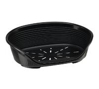 Ferplast 70208917 Cama Plegable Siesta de Lujo 8 para Gatos Y Perros Medio Negro