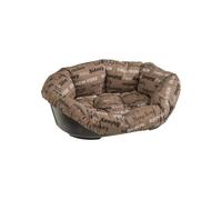 FERPLAST 70222999ZP - Sofá Cama para 2 Gatos, Color Azul