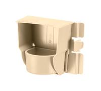 FERPLAST 84527711 Futternapf Brava 4 für Vögel, Maße: 16.5 x 9.5 x 14 cm, weiß