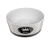 Ferplast Alya - Cuenco de cerámica para Gatos y Perros, 18,2 x 7,2 cm, 1,1 litros