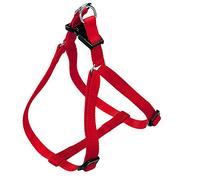 Ferplast Arnés Perro Grande Easy L, Arnés Perro Ajustable, Fácil de Llevar, 54-78 cm. Rojo