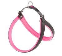 Ferplast Arnés Perro Mediano AGILA Fluo 6 Arnés para Perros de Suave Acolchado, Sistema de Desenganche Rápido, Pecho 57-65 cm. Rosa