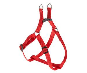 Ferplast Arnés Perro Pequeño Easy XS, Arnés Gato Ajustable, Fácil de Llevar, 33-46 cm. Rojo