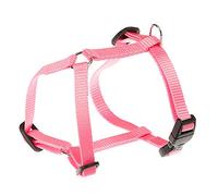 Ferplast Arnés Perro Pequeños Champion XS, Arnés Gato Ajustable en 3 Puntos, Fácil de Llevar, Pecho 25-38 cm. Rosa