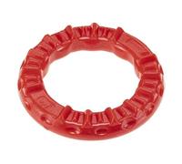 Ferplast aro de juguete cuidado dental rojo para perros