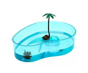 Ferplast Arricot Tortuguera de plástico con isla para tortuga joven