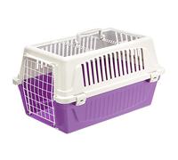 Ferplast Atlas Top Opening Cat & Dog Carrier Transportín para Mascotas, Morado, 55,88 cm