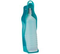 Ferplast Borraccia plastica robusta cane passeggio portatile richiudibile