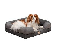 Ferplast Cama ortopédica para Perros MEMOR-One M Memory Foam Espuma de Memoria, Retirable Funda Extraíble, Lavable