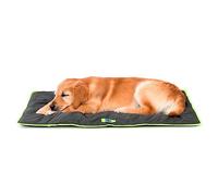 FERPLAST - Cama para perros y cama para gatos - Perrera grande lavable - Colchoneta para perros - Impermeable y a prueba de arañazos - Cojín suave para perros - Jolly, 98 x 65 CM, NEGRO