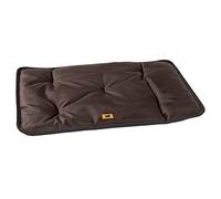 FERPLAST - Cama para Perros y Cama para Gatos - Perrera pequeña Lavable - Colchoneta para Perros - Impermeable y a Prueba de arañazos - Cojín Suave para Perros - Jolly, 65 x 48 CM, Marron