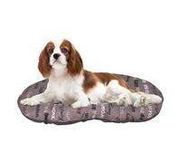 Ferplast - Cama para Perros y Gatos - Cojín para Perros medianos - Colchón para Perros - Colchoneta para perreras y Coches - Relax, 65 x 42 CM, Marron