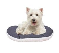 Ferplast - Cama para Perros y Gatos - Cojín para Perros pequeños - Colchón para Perros - Colchoneta para perreras y Coches - Relax, 55 x 36 CM, Beige