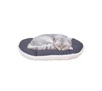 Ferplast - Cama para Perros y Gatos - Cojín para Perros pequeños - Colchón para Perros - Colchoneta para perreras y Coches - Relax, 43 x 30 CM, Beige