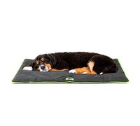 FERPLAST - Cama para Perros y Gatos - Perrera Lavable Muy Grande - Colchoneta para Perros - Impermeable y a Prueba de arañazos - Cojín Suave para Perros - Jolly, 108 x 79 CM, Negro