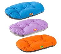 Ferplast Cama Relax 65 6 Cushion Dove Grey Pink Artículos para Mascotas, Negro, Talla única