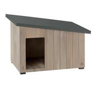 Ferplast Caseta para Exteriores, Caseta para Perros Argo 100 de Madera FSC con Pintura no Tóxica, Resistente a los Rayos U.V.
