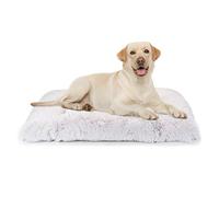 Ferplast Cojín Cama para Perro, Suave y de Pelo Largo, cojín para Gato, superacolchado, Extra Confort y Calidez, 95 x 60 x 13 cm