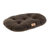 Ferplast Cojín Cama para Perros y Gatos Relax Microfleece 65/6 Suave Acolchado Lavable Micropolar Gris