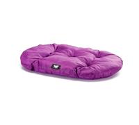 Ferplast Cojín para Perros pequeños Tejido Resistente a los arañazos Lavable a máquina a 30° Alfombrilla Impermeable para Perros 55 x 36 x 3 cm. Viola