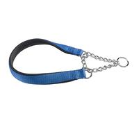 Ferplast Collar Perro Daytona, Collar Perros Pequeño, Collar de Nylon 45 cm, Acolchado, Collares Antitirones para Perros Collar de Entrenamiento. Azul
