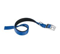 Ferplast Collar para Perro, tamaño Mediano-Grande, de Nailon Acolchado, con Hebilla metálica Ajustable, para Cuello de 34 a 42 cm, Color Azul.
