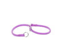 Ferplast Collar para Perros, Collar de Perro Sport, Collar de adiestramiento con Anillas Ajustables, de cordón de Nailon, Longitud 35 cm, Grosor 8 mm, Violeta