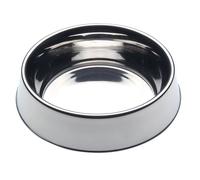 FERPLAST Comida Supernova, para Gatos y Perros, de Acero Inoxidable y Maletero