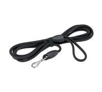 Ferplast Correa Perro Sport, Correa Larga Perro 5m, Correa adiestramiento para Perros, Correa de Cuerda de Nylon, con Mosquetón y Asa, Longitud 5 Metros, Negro
