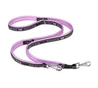 Ferplast Correa Perros Sport Dog, Correa Adistramiento Perro, Correa Perro Grande, Mosquetón Metálico, Asa Acolchada, Costura Reflectante, Nylon, 200 cm, Viola