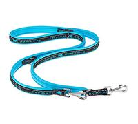 Ferplast Correa Perros Sport Dog, Correa Adistramiento Perro, Correa Perro Grande, Mosquetón Metálico, Asa Acolchada, Costura Reflectante, Nylon, 200 cm, Azul