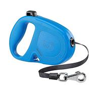Ferplast Correa retráctil para Perros Grandes Flippy One Tape L, Correa Extensible 5 m, máx 50 kg, Azul