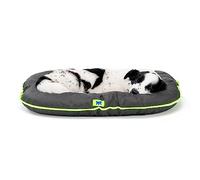 Ferplast cama para perro cojín para perros medio tejido resistente a los arañazos lavable a 30° c colchón impermeable para perros 80 x 60 x 11 cm.