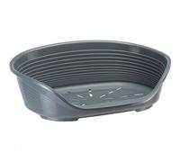 Ferplast deluxe cama gris oscura para mascotas
