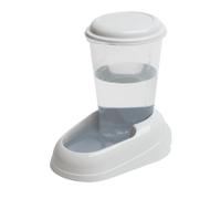 Ferplast Dispensador de Agua para Perro y Gato Nadir Drinker 3 litros para Perro pequeños y medianos, Fondo Antideslizante, 29,2 x 20,2 x h 28,8 cm Blanco
