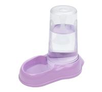 Ferplast Dispensador de Comida o Agua para Perro Comedero para Agua y Comida Seca 3 litros, Fondo Antideslizante, 20 x 33,5 x h 31 cm Lila