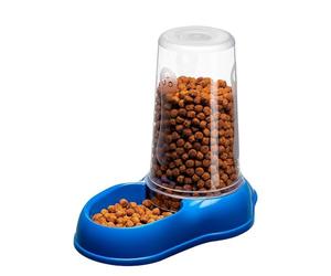 Ferplast Dispensador de Comida o Agua para Perro y Gato AZIMUT 3000 Comedero para Alimentos Secos de 3 litros Agua, Fondo Antideslizante, 20 x 33,5 xh 31 cm, Colores Surtidos