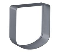 Ferplast Extensión para Puerta para Perros pequeños y Gatos, Gatera, Puerta basculante Swing 1 Extension, 15,5 x 5 x h 16 cm - Profundidad 5 cm, Gris