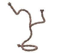 FERPLAST Flexi Bird Perching Percha DE PLASTICO Flex para PAJAROS EXOTICOS 1,6CM, marrón, 1.6Cm79Pack