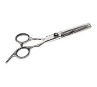 FERPLAST Forbice Sfoltipelo Gro 5784 Premium per Cani e Gatti con Pelo Corto, Medio, Lungo con Lame Seghettate