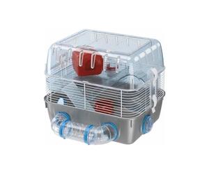 Ferplast Gabbia per Criceti COMBI 1 FUN a Due Piani e Modulabile, Accessori Inclusi
