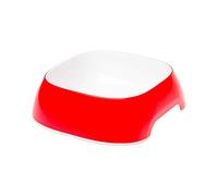Ferplast Comedero Glam 400Ml 15x13,5x5 Cm Rojo