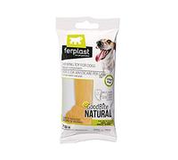Ferplast Goodbite Natural M Juguete Hueso para La Higiene Oral, Sabor A Cereales, Perro Medio - Grande (8-25 Kg), Natural, 1 Pieza De 70G 1 Unidad 73.5 g