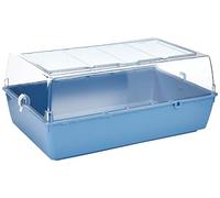 Ferplast Jaula para Hamster en Plástico Duna Jaula para Ratones, Techo Practicable con Rejilla para facilitar la Limpieza y optimizar la Ventilación 71 x 46 x h 31,5 cm.