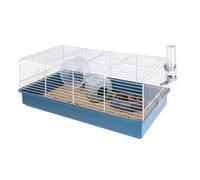 Ferplast Jaula para Roedores CRICETI 11 para Hamsters, en Metal, Accesorios incluidos: Pesebre, Bebedero, Casita, Rueda, 57,5x31xh21,5cm