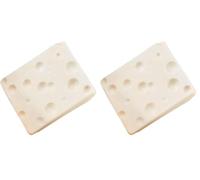 FERPLAST Juguete GOODBITE Tiny Natural Queso (Paquete de 2)